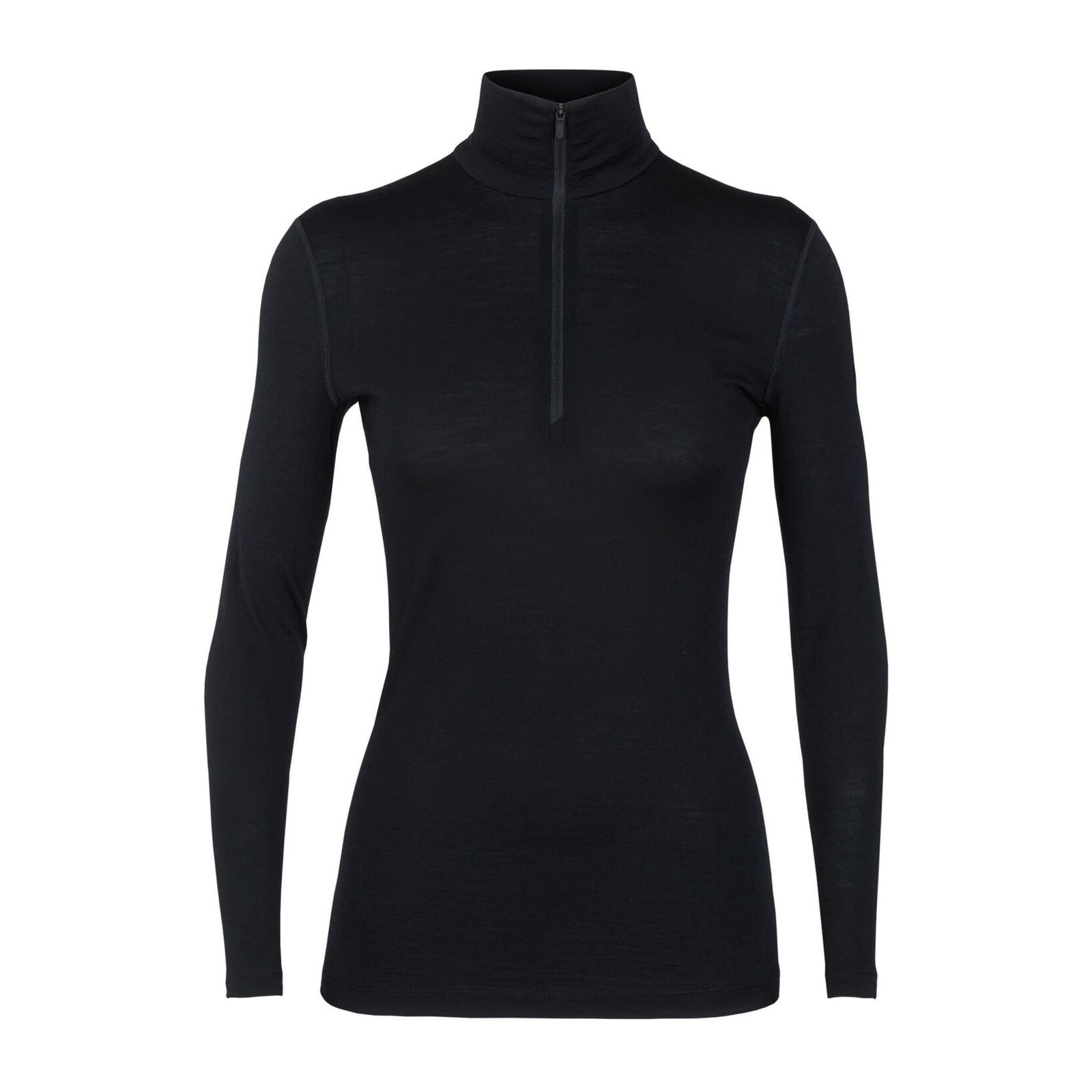 Icebreaker Womens 200 Oasis Long Sleeve Zip Neck