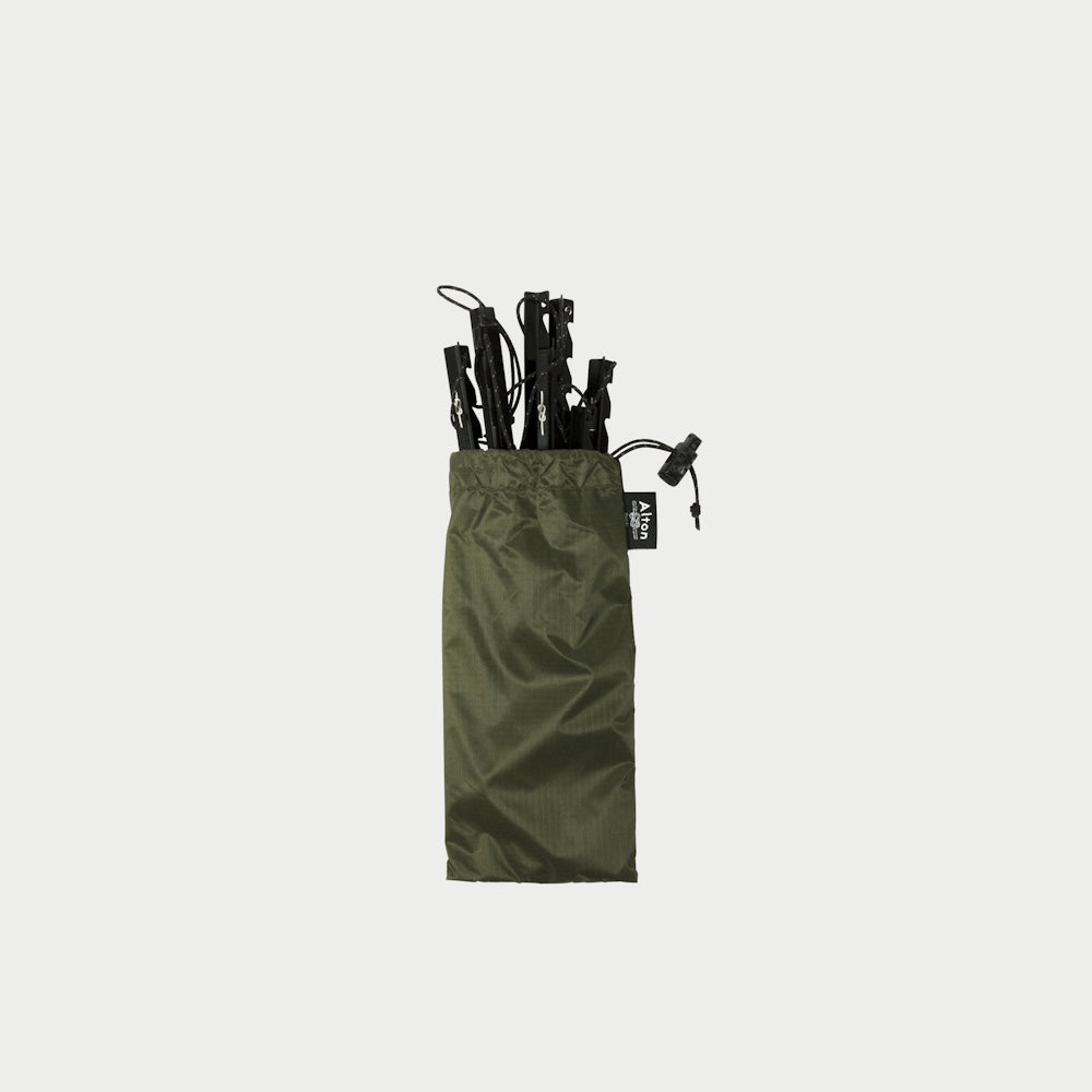 Alton Goods Ultralight 3x3m Tarp pegs
