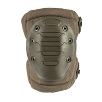 Front view of 5.11® Exo K External Knee Pad in Ranger Green