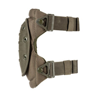 Side view of 5.11® Exo K External Knee Pad in Ranger Green