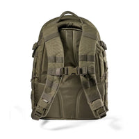 Back of 5.11® Rush 24 2.0 37L Backpack in Ranger Green