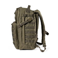 Side of 5.11® Rush 24 2.0 37L Backpack in Ranger Green