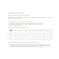 Akubra sizing guide