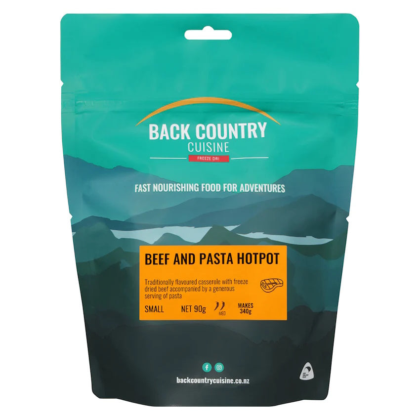 Back Country Beef And Pasta Hotpot Small Serve Packet