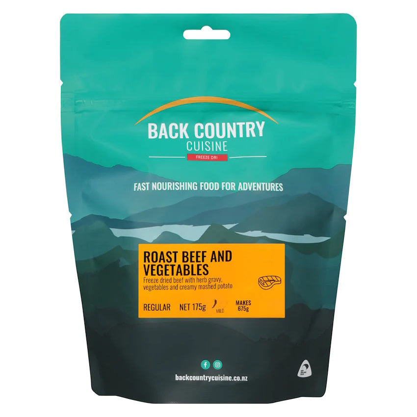 Back Country Roast Beef and Vegetables Regular Serve Packet