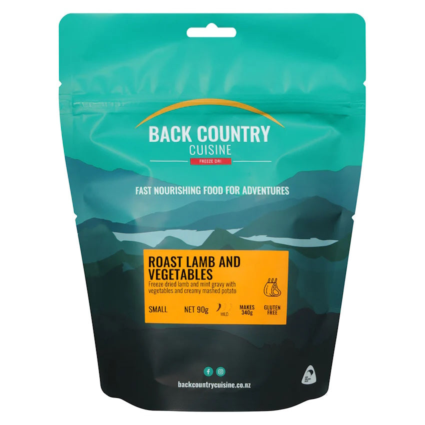 Back Country Roast Lamb and Vegetables Small Serve Packet
