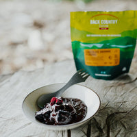 Back Country Chocolate Brownie Pudding in Bowl