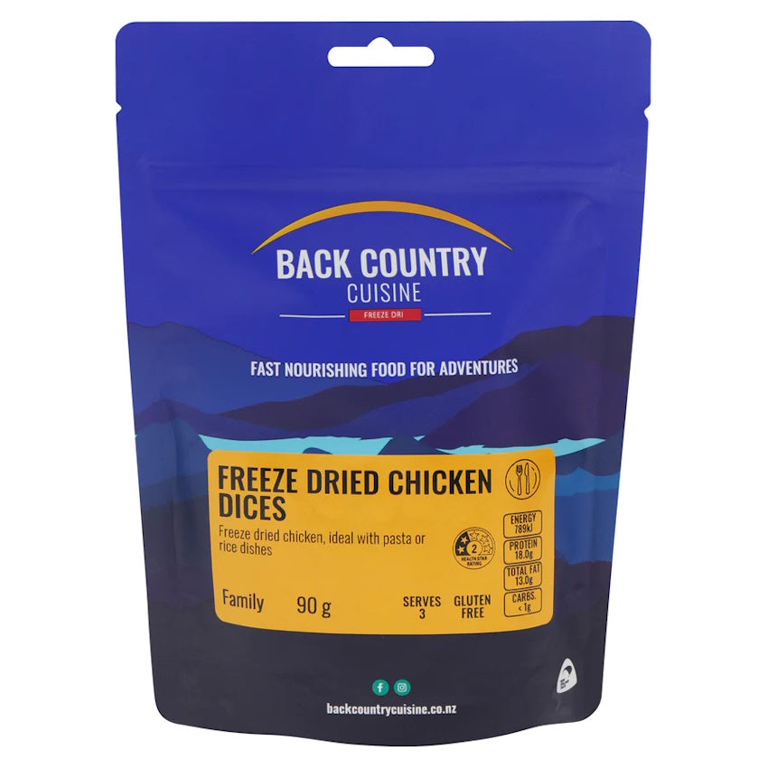 Back Country Diced Chicken Pieces Family Serve Packet