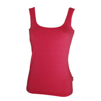 Bamboo Textiles Women's Singlet in Fuchsia