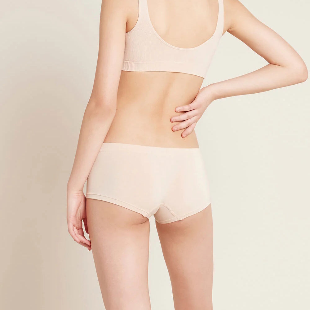 Back of Boody Boyleg Brief in Nude