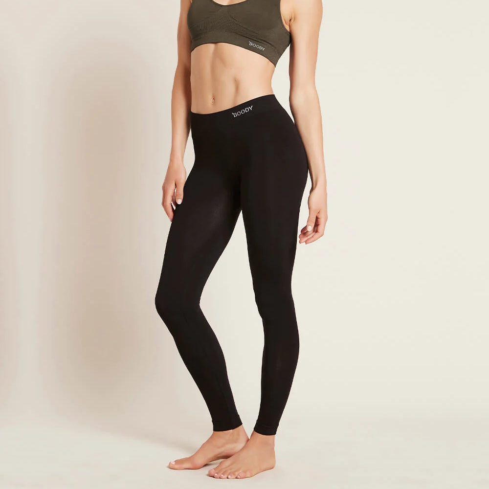 Boody Womens Full Leggings in Black