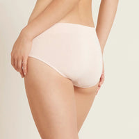Back of Boody Midi Brief in Nude