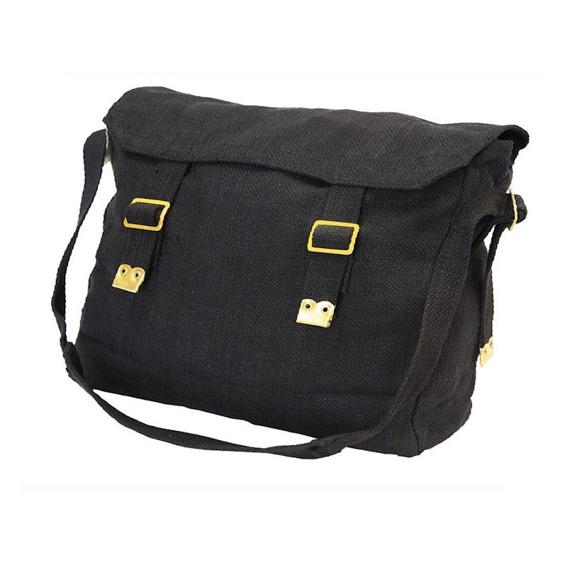 Bush Tracks Canvas Haversack WH2 in Black