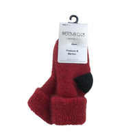 Duthie And Bull Baby Possum Plain Socks in Berry
