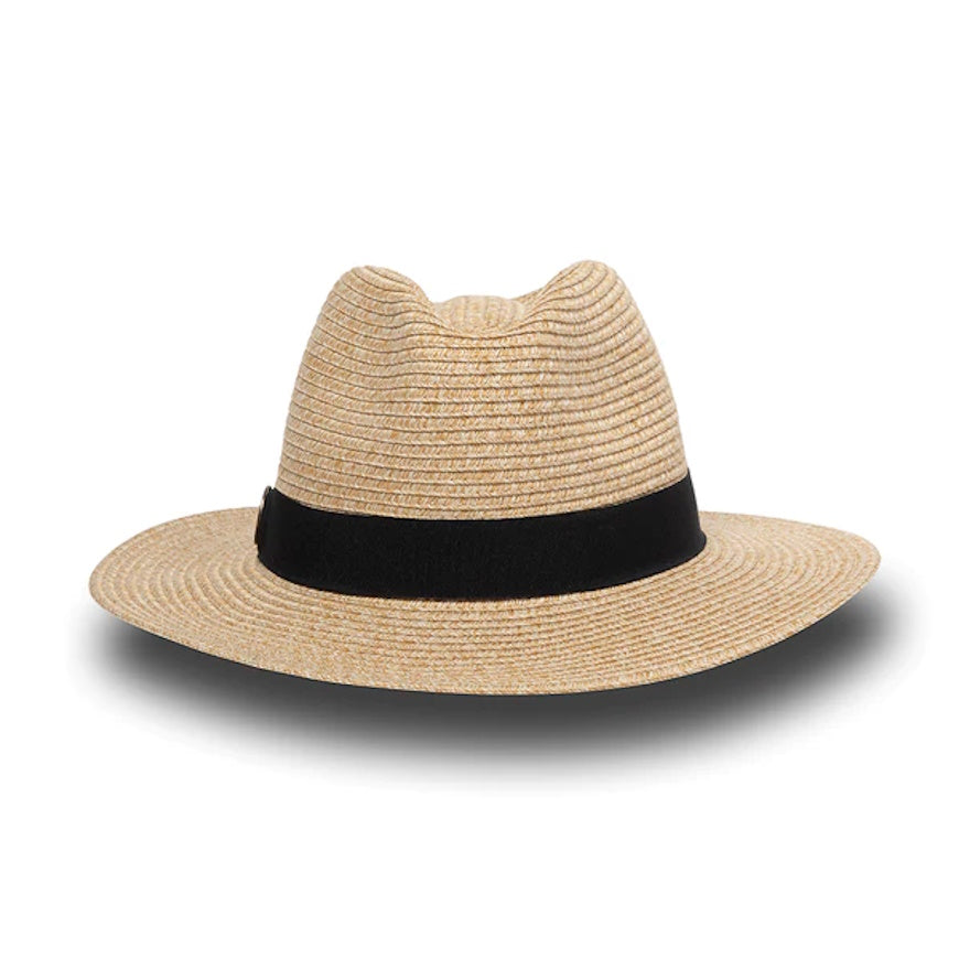 Front of Evoke Phoenix Panamate Hat in Natural