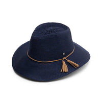 Evoke Caroline Fedora in Navy