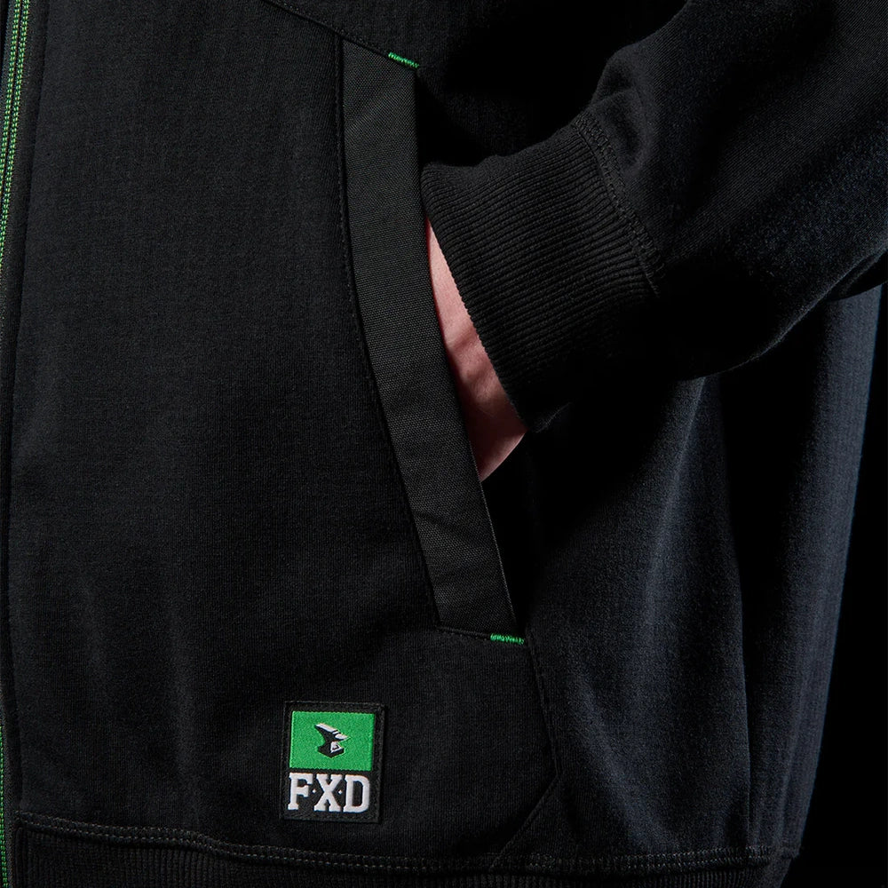 FXD WF-3 Mens Zip Thru Hoodie