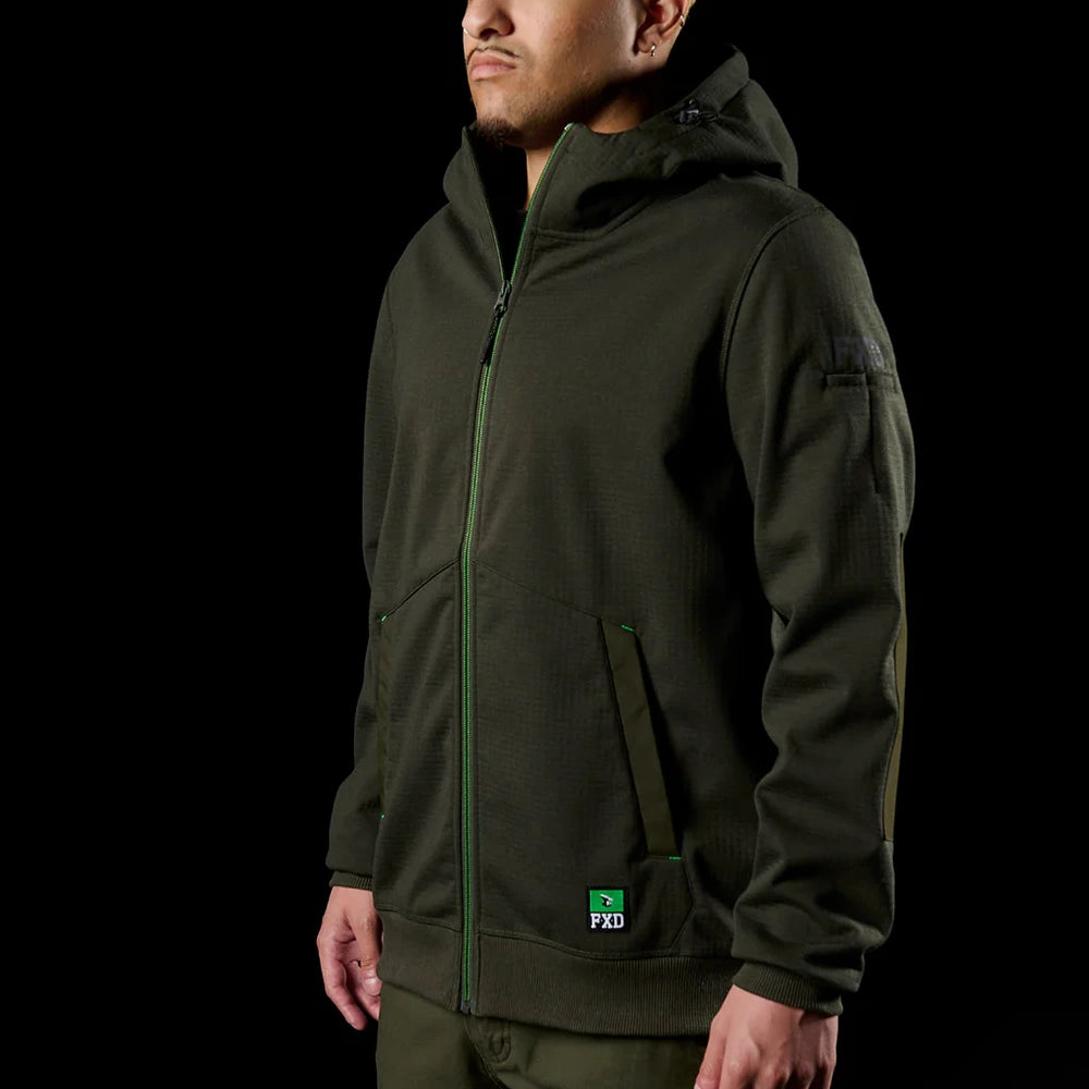 FXD WF-3 Mens Zip Thru Hoodie