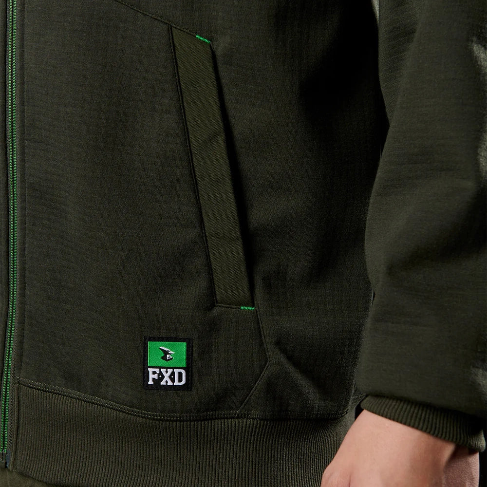 FXD WF-3 Mens Zip Thru Hoodie