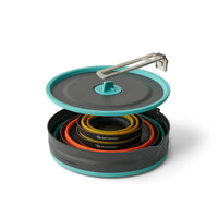 Sea To Summit Frontier UL 5 Piece Pot Cook Set Flat