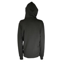 Back of Spika Womens GO Classic Hoodie in Black/Pink