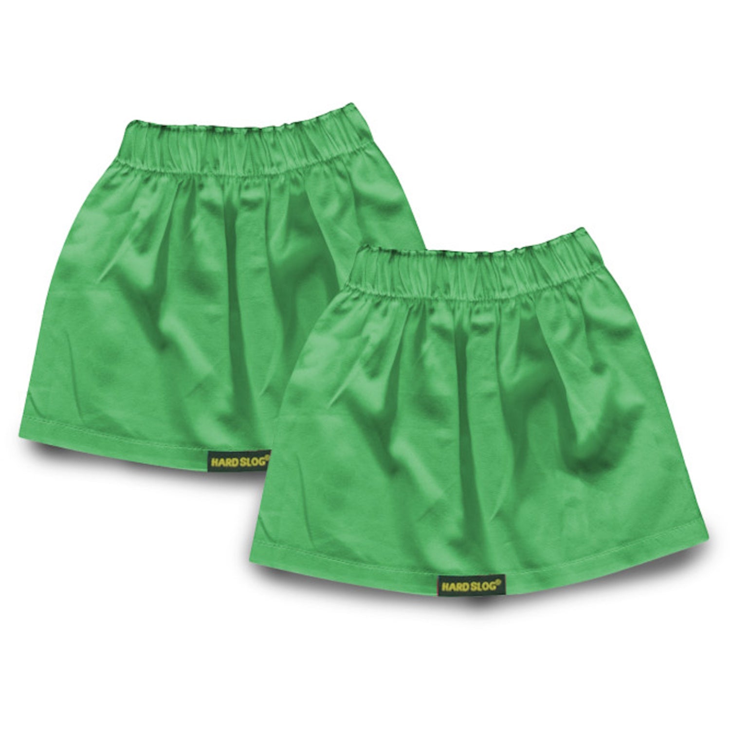 Hard Slog Cotton Drill Leg Over Boot Gaiters in Lime