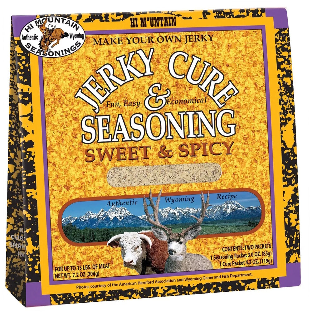 Hi Mountain Jerky Cure And Seasoning Sweet And Spicy