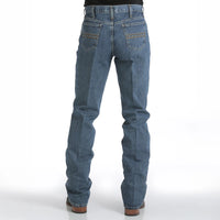 Cinch Mens Silver Label Mid Rise Slim Straight Leg Rigid Jeans