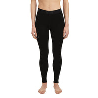 Front of Black XTM Womens Merino Pants
