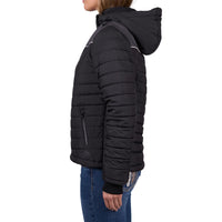 Side view of woman wearing Black Pure Western Sierra Jacket