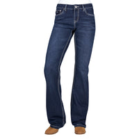 Pure Western Womens Pia Relaxed Rider Jeans