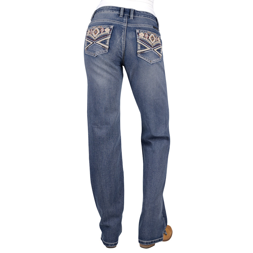 Pure Western Womens Rue Straight Leg Jeans