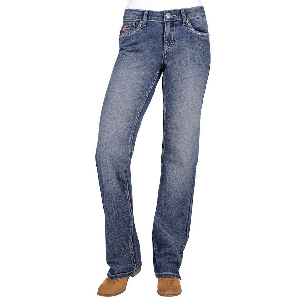 Pure Western Womens Rue Straight Leg Jeans