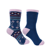 Pure Western Kids Crew Socks Twin Pack