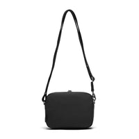 Back of Black Pacsafe Citysafe CX Square Crossbody Bag