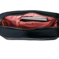Top down of opened Pacsafe Citysafe CX Square Crossbody Bag