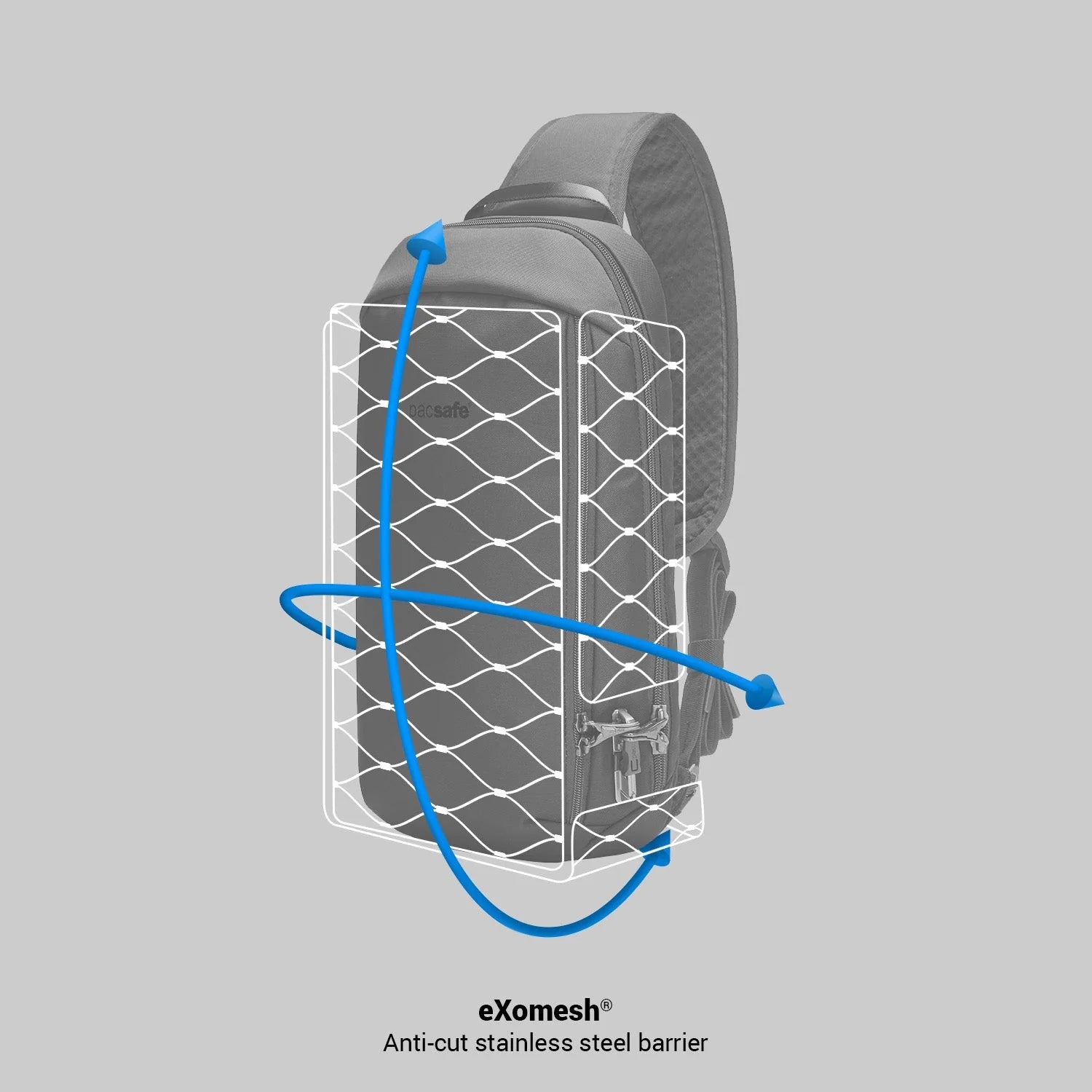 Anti-cut info of Pacsafe Vibe 325 Sling Pack