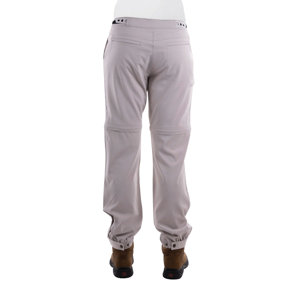 Back of Greystone Thomas Cook Womens Kombi Zip Off Adventure Pants