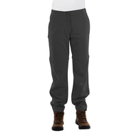 Front of Thomas Cook Womens Kombi Zip Off Adventure Pants in Charcoal