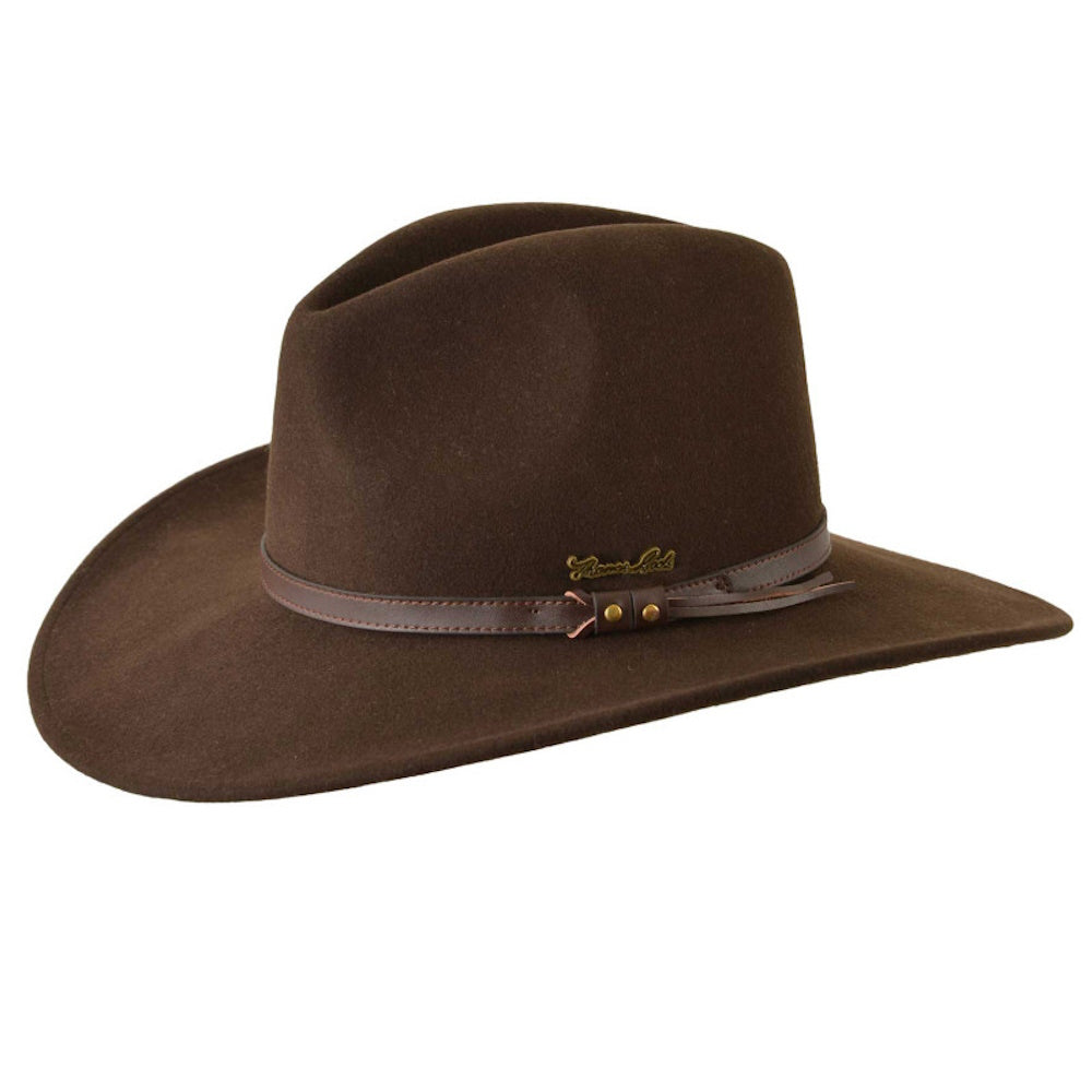 Thomas Cook Original Crushable Hat in Dark Brown