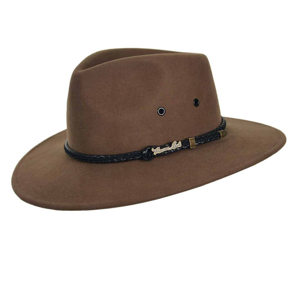 Thomas Cook Wanderer Crushable Hat in Fawn