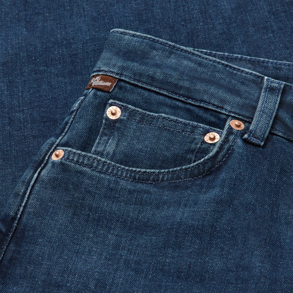 R.M.Williams Womens Albury Jeans (Indigo Rinse Wash)