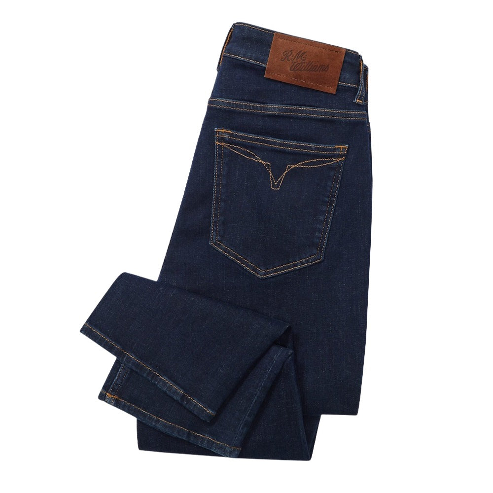 R.M.Williams Womens Maren Jeans (Indigo Rinse Wash)