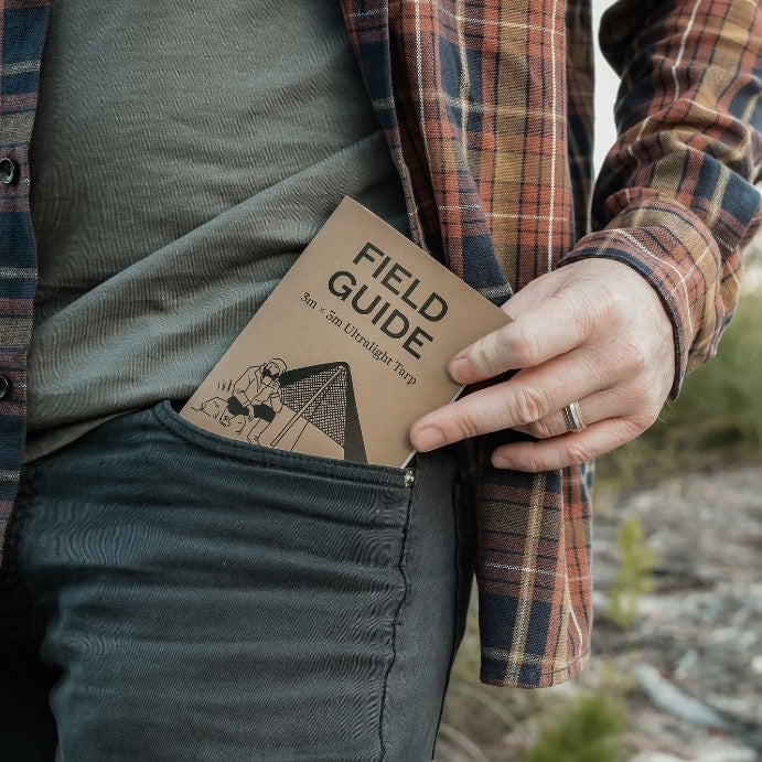 Alton Goods Pocket Tarp Guide in pocket