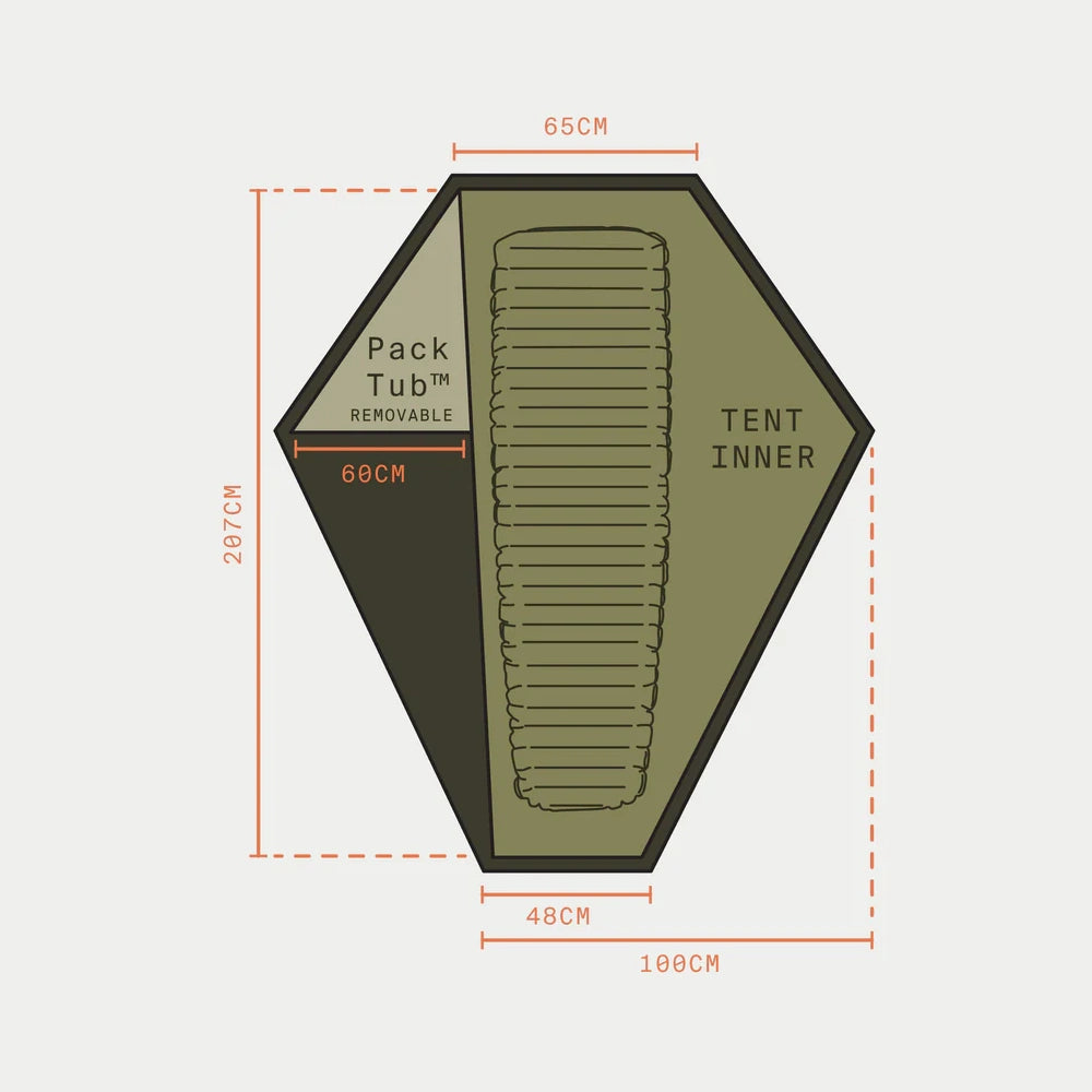 Alton Goods 1P Ultralight Tent