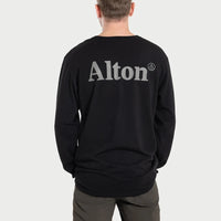 Alton Goods Mens Long Sleeve Logo Tee