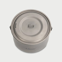 Top down view of Alton Goods Titanium Billy Pot 1950ml