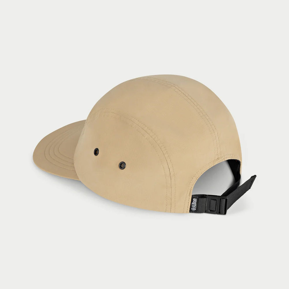 Back of Alton Goods Trailhead Cap in Desert Sand