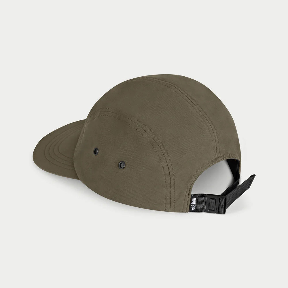 Back of Alton Goods Trailhead Cap in Eucalyptus Green