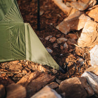 Corner of Alton Goods Ultralight Bug Net Tent